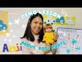 Demo Lesson About Body Parts | English Lessons | ESL