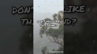 Enjoy the sound of rain dropping 💧🌧