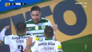 Goal | Golo S. Coates: Sporting (1)-0 Vitória SC (Liga 21/22 #10)