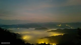 跟著雲海達人山友追雲趣-坪林南山寺\u0026十分瀑布3/24