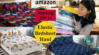 COTTON ELASTIC BEDSHEET HAUL starting 399-999 rs | Best Quality