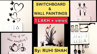 Switchboard Art | Switchboard painting | Wall painting Design Ideas | Switchboard Painting Designs