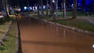 Pirot, 11.01.2021, Kanal kod Gradića posle 19h