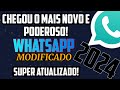 CHEGOU O MAIS NOVO E PODEROSO WHATSAPP MODIFICADO 2024! COM FUNÇÕES INCRÍVEIS YOWHATSAPP V19.70 COM