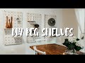 DIY PEG SHELF | GIANT PEGBOARD WALL