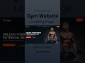 Gym Website Using HTML & CSS | Step by Step Tutorial | Fast Code