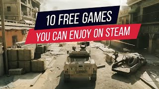 10 FREE To Play GAMES You Can Enjoy (Steam)