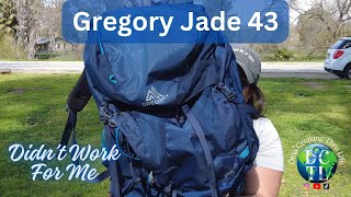 Gregory Jade 43 XS/S ~ It Didn’t Work For Me