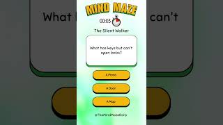 The Mind Maze Riddle - The Silent Walker #TheMindMazeDaily #riddle of the day #riddles