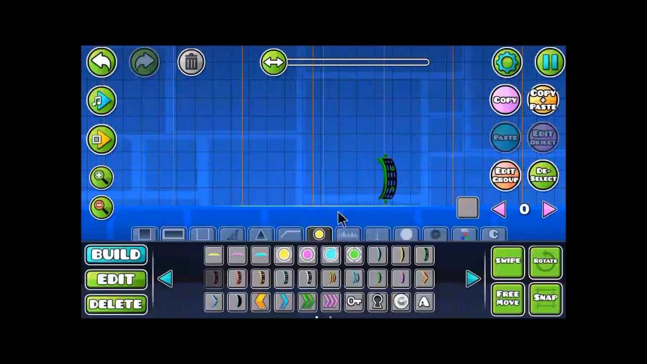 Создание уровней. Порталы в геометрии Даш. Редактор уровней туториал Geometry Dash. Level Editor Geometry Dash 2.2. Кастомные порталы в Geometry Dash.