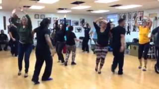 S2S Advanced Salsa Class - Mississauga Location on a Sunday afternoon.