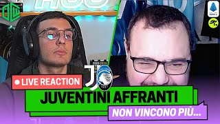 JUVENTUS-ATALANTA 2-2 LIVE REACTION | "CHE SCHIFO DI GIOCATORI..." | TIFOSIAMO