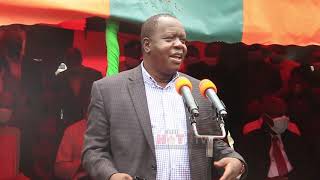 FURIOUS MATIANGI SPEECH IN KISII THAT REDUCED RUTO INTO A NOBODY!SIJAKUJA NAIROBI KUHESABU MAGARI!