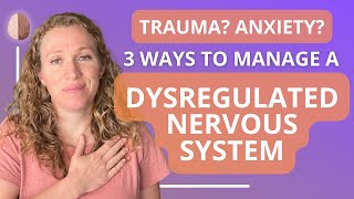 How to Regulate Your Nervous System #somatictherapy #polyvagaltheory