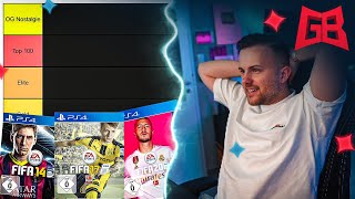 GamerBrother RANKED ALLE FIFA TEILE 😱😬