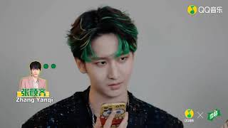 [ENG SUB] Zhao Rang call Zhang Yanqi 《QQ Music Sprite Festival》 Interview Cut 210914