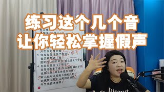 练习这个几个音让你轻松掌握假声【赵老师教唱歌】