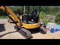 cat 303.5e2 walk around and review