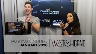 Watch Gang Rolex & TAG Winners | January 2020