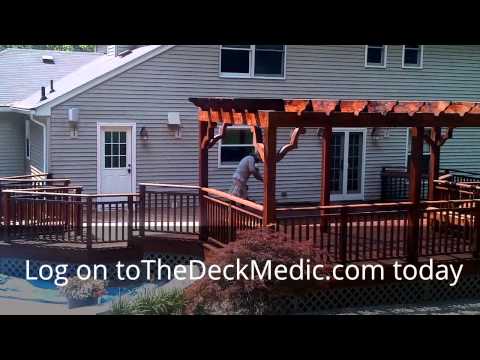 Gorgeous Redwood Deck Stripped, Sanded and Restored to its original beauty Gorgeous Redwood Deck Stripped, Sanded and Restored to its original beauty