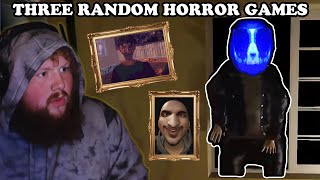 Playing Three Weird Horror Games