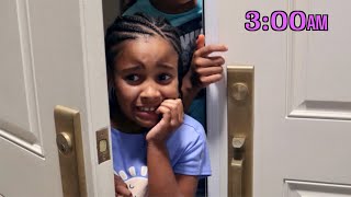 Cali ANSWERS THE DOOR at 3am | Cali's Playhouse