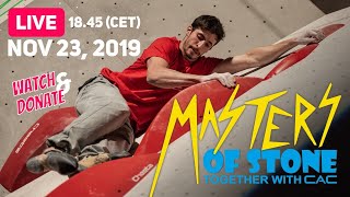 Masters of Stone 2019 with Jessy Pilz, Alex Megos, Melissa Le Nevé and others