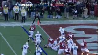 2012 Iron Bowl Alabama vs Auburn Football Highlights