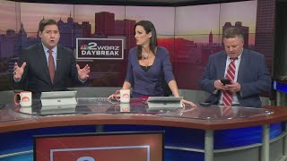 Daybreak team talks about feeling WNY earthquake during the newscast