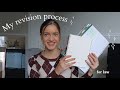 GET A FIRST IN LAW EXAMS - my revision process start to finish