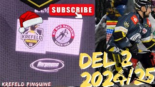 DEL 2: Krefeld Pinguine vs. EC Bad Nauheim | Saison 2024/25 | 29. Spieltag