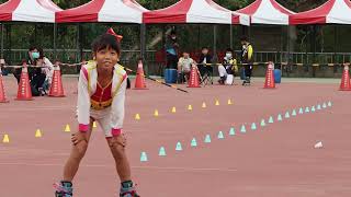 111年全國中正盃花式繞樁 國小女子組 第1名 莊舒宇