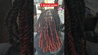 2 Strand twists #shorts #challenge #comedy #dance #entertainment #fun #funny #music #trending #viral