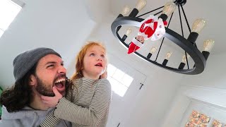 HiDDEN LETTERS to SANTA!! Adley Finds our Christmas Elf Snow and the family plays a new game!