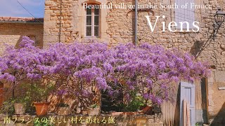 Viens・Beautiful village in the south of France / Provence / cute cats / beautiful flowers /