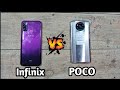 Poco X3 pro Vs Infinix hot 9 play speed Test