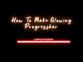 How to make creative progressbar with light glowing effect in using HTML, CSS & javaScript