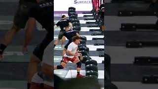 Justin Medeiros Sandbag Ladder - 2022 CrossFit Games