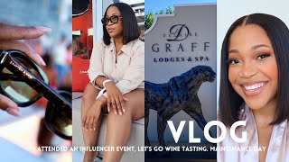 VLOG : Spend a couple days with me | Delaire Graff wine tasting | Back at work | Maintenance day