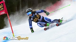 New Zealand's Alice Robinson wins World Cup Giant Slalom in Slovenia | NBC Sports