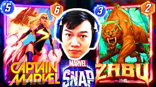 [漫威瞬戰超能] 專攻凱奇酒吧!? 驚奇隊長香香的!! | Marvel Snap