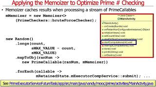 Java FutureTask: Applying Memoizer to the PrimeChecker App
