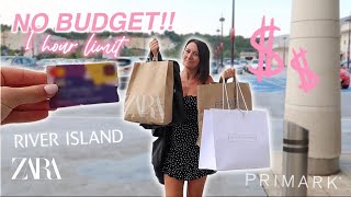 1 HOUR TO SPEND ANYTHING ON DAUGHTERS CREDIT CARD!!