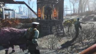 [Fallout 4] どう見ても建築基準方違反なタフィントン会館