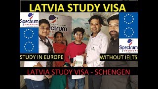 Latvia Study Visa | Europe Student Visa without IELTS | Schegen Visa