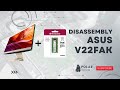 ASUS V222FAK DISASSEMBLY - RAM UPGRADE OR SSD ASUS