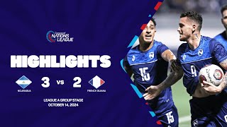 Nicaragua vs French Guiana | 2024/25 Concacaf Nations League