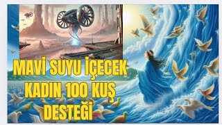 mavi suyu içecek kadına 100 kuş mucizesi 100 bin km uzakta kuş sesleri