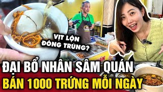 Quán ĐẠI BỔ NHÂN SÂM bán 300 con gà ác, 1000 TRỨNG VỊT LỘN mỗi ngày | 3 Phút Ăn Chơi