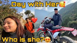 Usle Mero GoPro bataa Vlogging gardeyiow❤️ || Who Is She?? @thakurivlogs